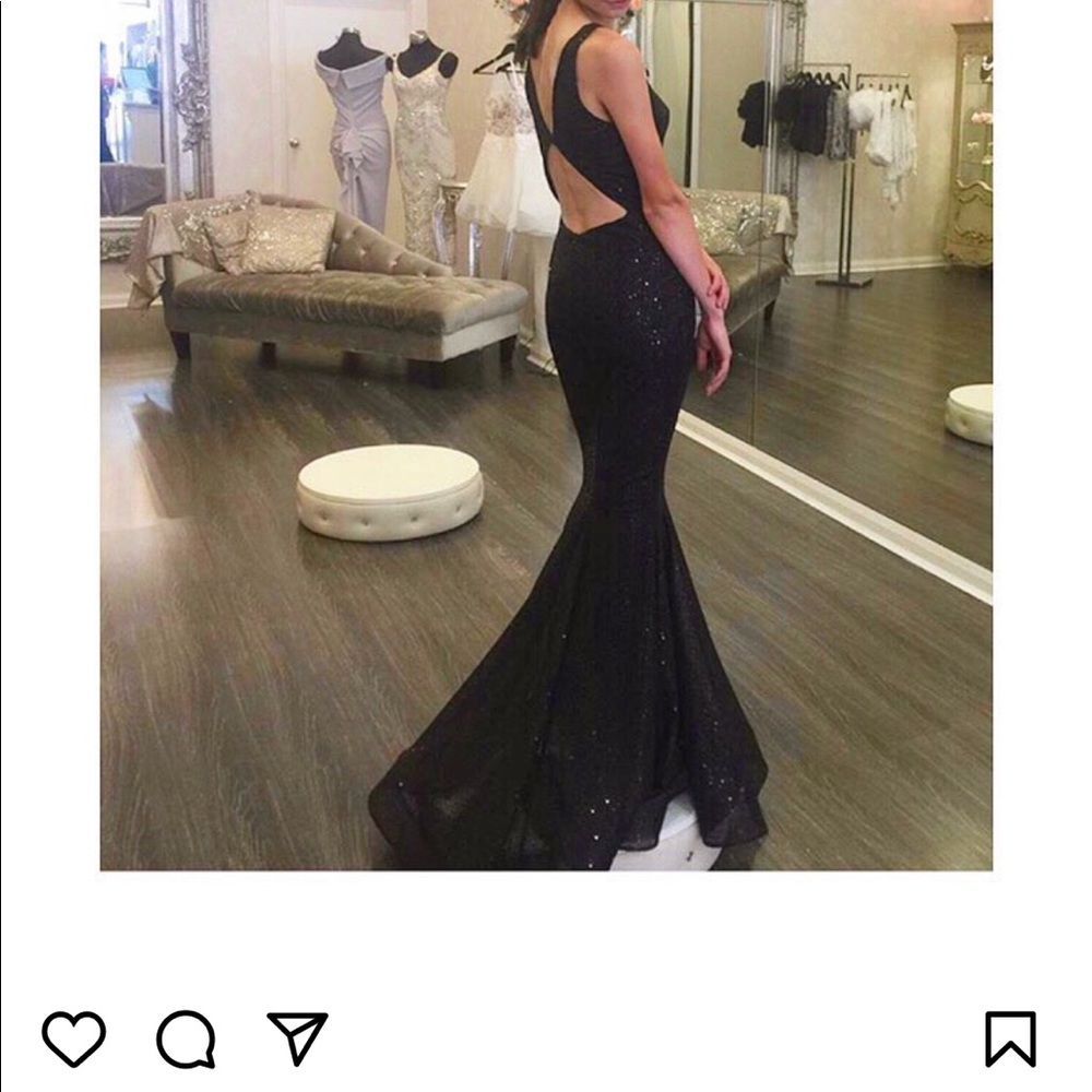 It’s a beautiful gown by Nickole Bakhti